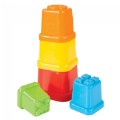 5 Piece Colorful Toddler Stacking Tower
