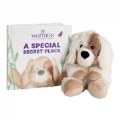 Warmies® Microwavable Plush 13" Puppy Dog & "A Special Secret Place" Board Book