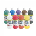 Primary Thumbnail of Kaplan Kolors 16 OZ Tempera Paint Various Colors - Set of 9