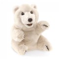 Sitting Polar Bear Hand Puppet