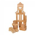 Alternate Image #2 of Small Wooden Blocks - Assorted Shapes