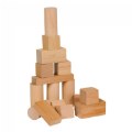 Alternate Image #3 of Small Wooden Blocks - Assorted Shapes