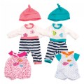 11"-13" Doll Outfit Collection - Set of 4