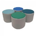 Thumbnail Image of 15" Round Accent Ottomans - Set of 4