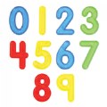 3" Translucent Numbers - 10 Pieces