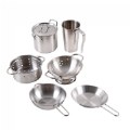 Thumbnail Image #5 of Dramatic Play Stainless Steel Kitchen Set with Utensils - 12 Pieces