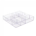 Alternate Image #3 of Loose Parts Stackable Tray - Clear