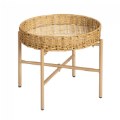Thumbnail Image #2 of Washable Wicker Mirrored Table