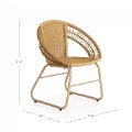 Alternate Image #6 of Children's Washable Wicker Chair - Set of 2