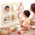 Alternate Image #2 of Wall Mounted Infant Toddler Mirror Set