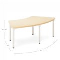 Alternate Image #7 of Sense of Place Curved Collaboration Table
