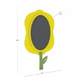 Alternate Image #3 of Floral Fence Easel - Yellow Sunflower