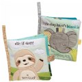 Sweet Animals Soft Crinkle Cloth Books - Set of 2
