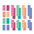 Thumbnail Image #4 of Colorful Magnetic Tiles Rectangle Pack - 24 Pieces