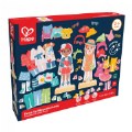 Thumbnail Image #5 of Wooden Dress-Up Magnetic Puzzle - Boy and Girl Models - 66 Pieces