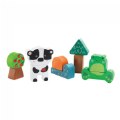 Alternate Image #2 of Wooden Forest Retreat Puzzle & Construction Game