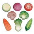 Sensory Play Stones: Vegetables - 8 Pieces