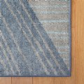 Alternate Image #3 of Sense of Place Geometric Carpet - Blue - 8' x 12' Rectangle