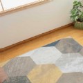 Alternate Image #2 of Factory Second Sense of Place Hex Carpet - Neutral - 6' x 9' Rectangle