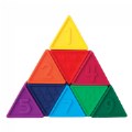 Triblox Rainbow Silicone Triangle Blocks - 9 Pieces