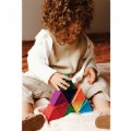 Thumbnail Image #4 of Triblox Rainbow Silicone Triangle Blocks - 9 Pieces