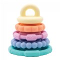 Thumbnail Image of Pastel Rainbow Stacker and Teether Toy