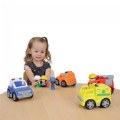 Alternate Image #2 of Mini Emergency Vehicles 4-in-1