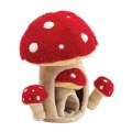 Plush Mushrooms  - Set of 4