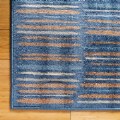 Thumbnail Image #4 of Horizon Carpet  - Blue - 6' x 9' Rectangle