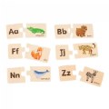 Alternate Image #3 of Wooden ABC Puzzle Set