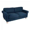 Comfy Classroom Couch - Gray Blue