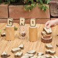 Thumbnail Image #4 of Bark Block Alphabet Letters - 36 Pieces