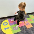 Alternate Image #2 of Hopscotch Foam Play Mat with Interlocking Tiles - 10 Pieces