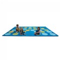 Thumbnail Image #2 of Calming Colors Open Seating Arch Classroom Carpet - 8' x 12'