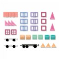 Alternate Image #4 of Colorful Magnetic Tiles Transport Pack - 50 Pieces