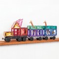 Alternate Image #3 of Colorful Magnetic Tiles Transport Pack - 50 Pieces