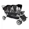 Thumbnail Image of Gaggle® Jamboree 6-Seat Stroller - Black