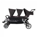 Alternate Image #2 of Gaggle® Jamboree 6-Seat Stroller - Black