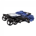 Alternate Image #5 of Gaggle® Odyssey 4-Seat Quad Stroller - Blue/Gray