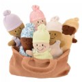 Thumbnail Image #3 of Basket of Soft Babies with Removable Sack Dresses