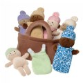 Basket of Soft Babies with Removable Sack Dresses