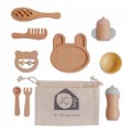 Alternate Image #3 of Wooden Doll Feeding & Grooming Set