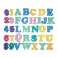 ABC & 123 Sponge Set - 3" Uppercase Letters & Numbers