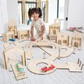 Alternate Thumbnail #2 of Kindertown Buildings and Roads - Wooden Construction Sets