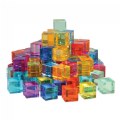 Translucent Cubes with Mirror Tray - 100 Pieces