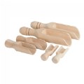 Wooden Scoops - Set of 6
