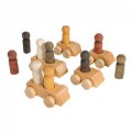 Wooden People & Vehicles Sets
