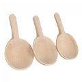 Thumbnail Image #3 of Short Handle Wooden Spoons - Set of 3