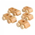 Small Math People Vehicles - Set of 5