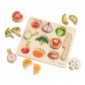 Thumbnail Image #5 of Wooden Slice & Match Vegetable Puzzle